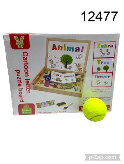 Imagen de PIZARRA MADERA MAGNETICA LETRAS/NUMEROS 05.25